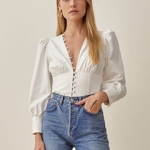 NWT Reformation Art Top Size 0